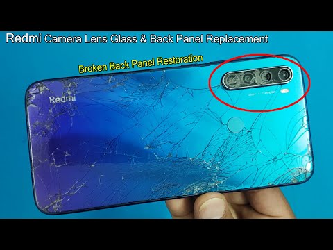 Redmi Mobile Restoration | How to Change Redmi Note 8 Back Panel and Camera Lens Glass / Replacement