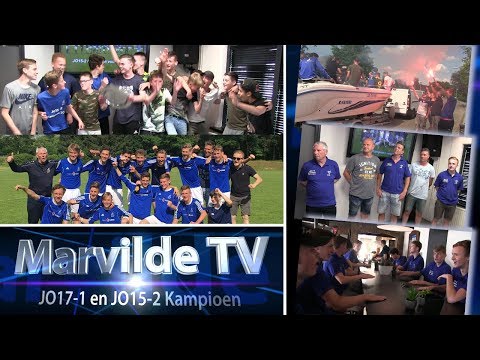 JO17-1 en JO15-2 Kampioen voorjaar 2018