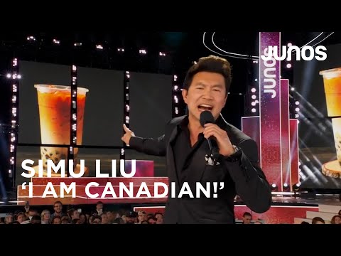 Simu Liu's "I am Canadian!" speech  | Juno Awards 2022