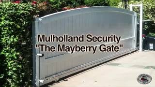 "The Mayberry" Driveway and Entry Gates | Mulholland Security Los Angeles 1.800.562.5770