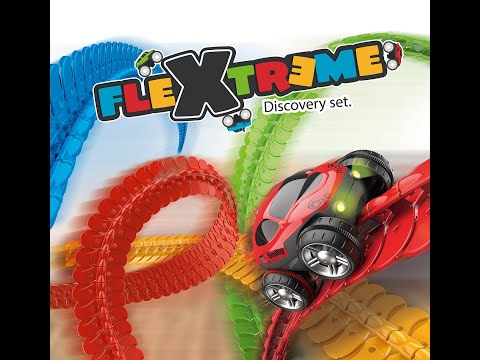 „Smoby Flextreme“ automobilis su šviesa į trasą video
