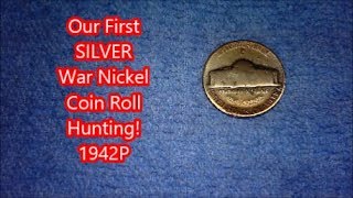 Our FIRST SILVER Nickel Coin Roll Hunting /Box #2. Diggin' w/ Rob!