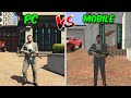 GTA 5 PC VS GTA 5 Mobile Comparison