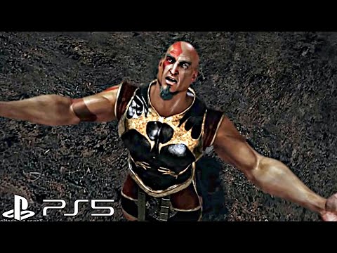 How Kratos Got The Blades of Chaos Scene - God of War (4K ULTRA HD)