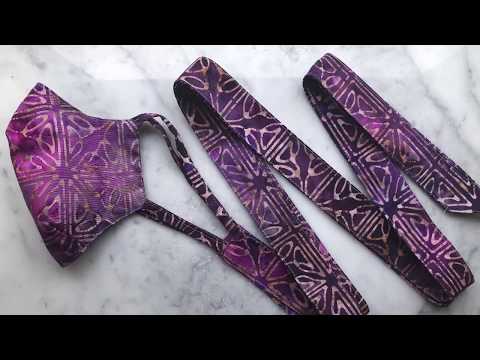 Batwing Headband mask, video tutorial w PDF download – Melanie Testa
