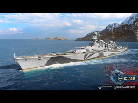 World of Warships - Agir - 5 Kills - 143k dmg - Atlantic - If only the team could do a bit more