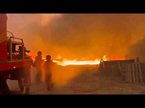 Video Thumbnail: Spain battles major Aragon wildfire amid heatwave and climate fears