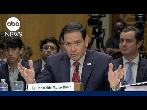 Rubio testifies before Congress for 1st time since start of Iran war
