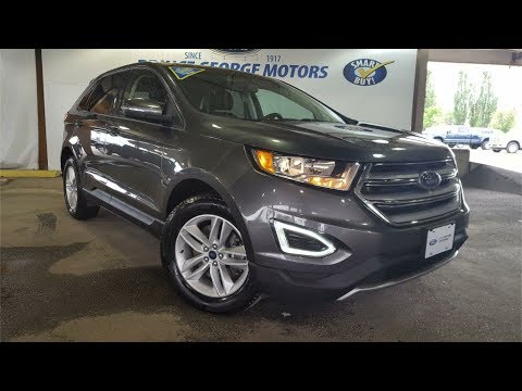 Silver 2016 Ford Edge 4dr SEL AWD Review Prince George BC - Prince George Motors