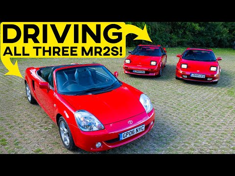 Wir sind ALLE DREI Toyota MR2 gefahren – welcher ist der Beste?