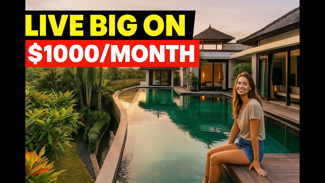 Top 10 CHEAPEST Countries To Live Lavishly On $1000/Month.