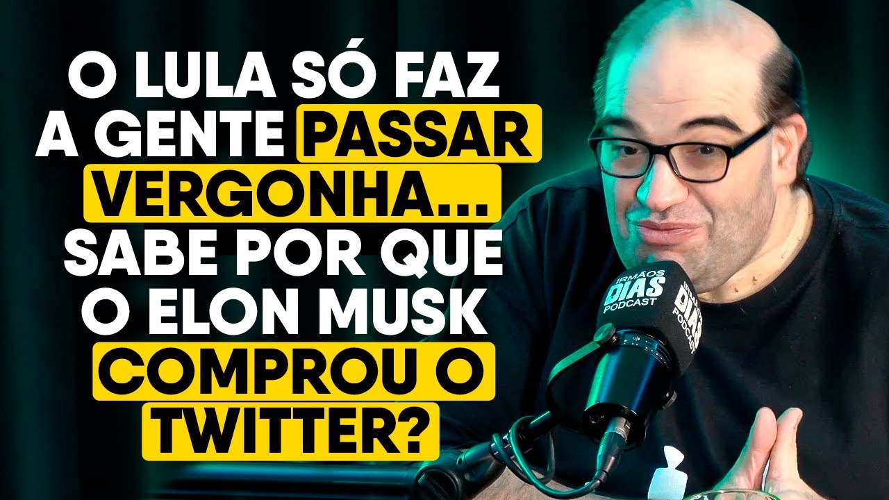 LULA, XANDÃO, ELON MUSK e o REAL MOTIVO da COMPRA do TWITTER