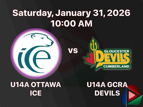 GCRA Tournament - U14A OTTAWA ICE vs. U14A GCRA DEVILS