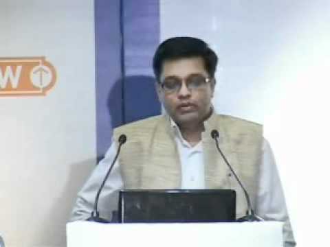Mr. Yatish Rajawat, Group Editor, Dainik Bhaskar Group at Milagrow's World SME Conference 2011