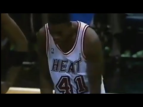 Glen Rice Heat 33pts (12/18 FG, 5/6 3PT) vs Bulls (1992)