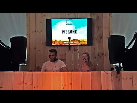 Deejay couple WERONE at Dance D-Vision Festival 2018 - Delicious Deep VIP area