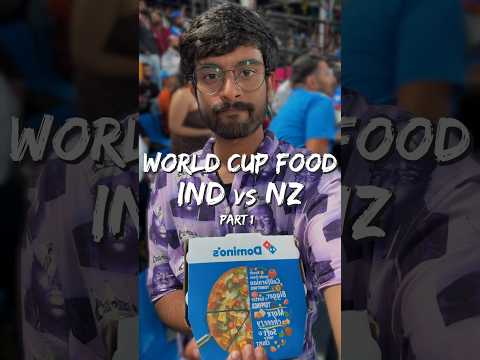 World Cup Stadium Food - Dharamshala (1/2) 🏏🏆🍕
