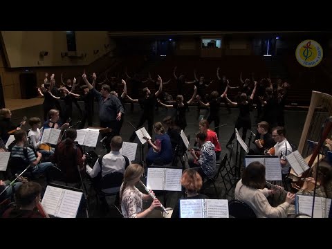 Репетиция концерта Ансамбля Локтева. Rehearsal of the concert of the Loktev Ensemble.