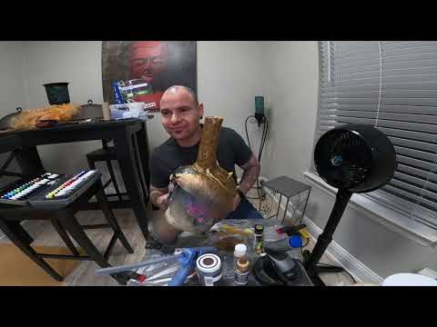 Nina Flowers Making a Headpiece