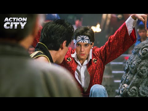Final Battle: Daniel vs Chozen | The Karate Kid Part II (Ralph Macchio, Yuji Okamoto)
