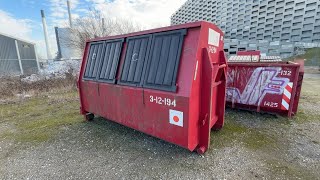 Lukket affaldscontainer / milj&oslash;container road material | Image 4 - Machineryline