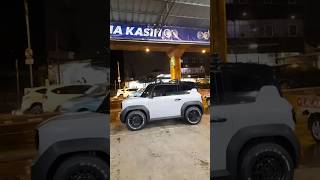 VIRAL !!!! Mobil VinFast VF3 Style Offroad Upgrade Velg Hsr Mentawai Ring15 + Dueler a/t 