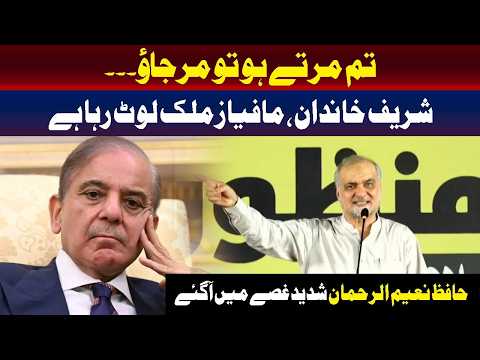 انہیں مرنے دو۔۔۔ | شریف خاندان اور مبینہ مافیاز پر حافظ نعیم الرحمٰن برہم