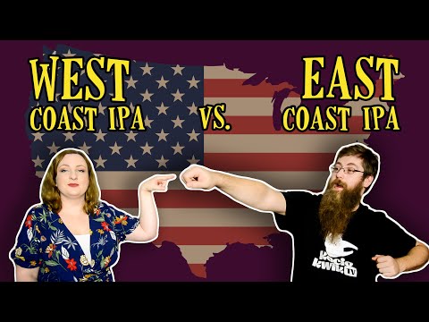 Czym się różni West Coast IPA od East Coast IPA?