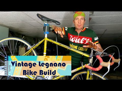 Vintage Legnano bike build