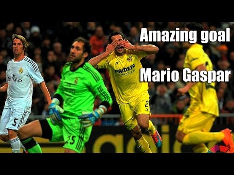 Amazing goal Mario Gaspar vs Real Madird [HD]
