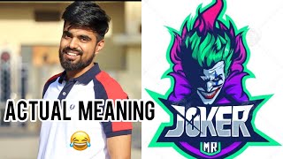 Joker Song - Actual Meaning ~ Top Viral Instagram Reels || Dushyant Kukreja #shorts #ytshorts video