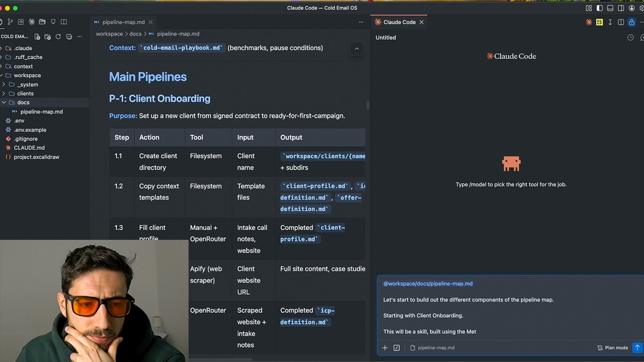 Building a Business OS in Claude Code From Scratch (I Show Everything)