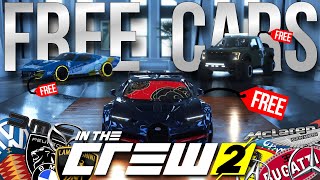 COMPLETE ALL FREE CARS In The Crew 2 | DEFINITIVE GUIDE!!