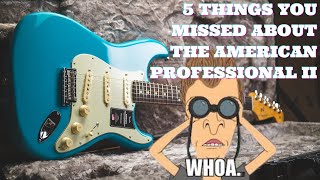 Video thumbnail for 5 Badass things you missed about the 2020 American Professional II Stratocaster from @fender by Jeremy Sheppard