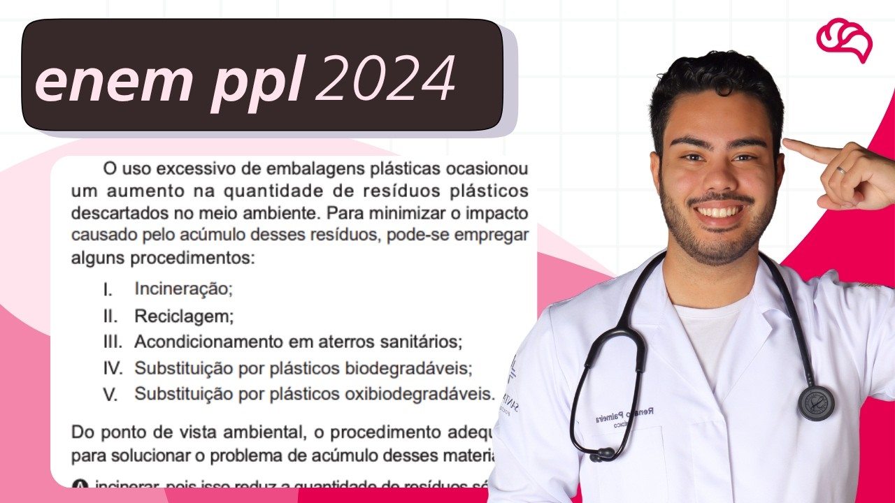 Resolução em Vídeo — Questão 110 ENEM 2024 PPL