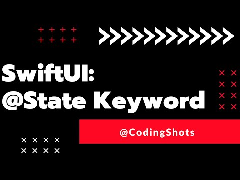 What is State Keyword. #SwiftUI #@StateKeyword