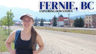Discovering FERNIE ⛰️ | Most Charming Mountain Town in BC?!