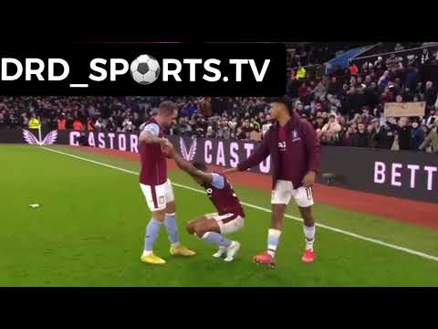 "Leon Bailey Redeems Himself with a Thunderous Goal After Earlier Miss - Aston Villa vs Leeds United