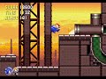 Sonic Triple Trouble 16 Bit Sunset Park Zone Act 2
