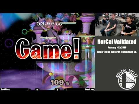 NorCal Validated #1 Singles Losers Top 8 DarkAtma (Sheik, Peach) vs FrootLoop (Fox)