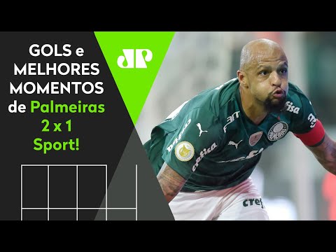 FELIPE MELO DECIDIU! PALMEIRAS 2 X 1 SPORT | MELHORES MOMENTOS | BRASILEIRÃO 2021