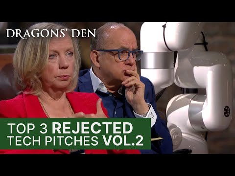 Top 3 Tech Pitches Turned Down By Dragons' | Vol.2 | Dragons' Den