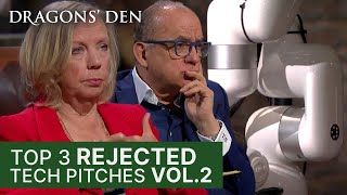 Top 3 Tech Pitches Turned Down By Dragons' | Vol.2 | Dragons' Den