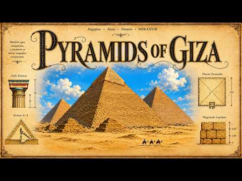 The Pyramids of Giza — 4,500 Years Old & Still No One Knows How | Fall Asleep to Architecture |No Ad