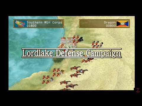 Suikoden 5 Walkthrough Part 82 - Chapter 5 - Lordlake Defense Campaign (Army Battle)