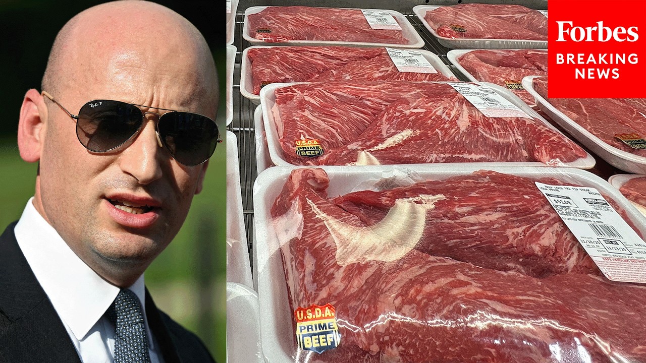 White House allows tariff-free beef imports; Miller defends ranching support
