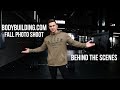 BEHIND THE SCENES BBCOM SHOOT | DROP SET BACK WORKOUT