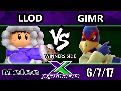 S@X 205 - Llod (Ice Climbers) Vs. VGBC|Gimr (Falco, GnW) - Smash Melee Tournament - SSBM