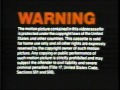 Opening To Midnight Run 1989 VHS