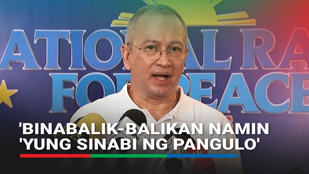 Show of force for VP Sara? INC responds, asserts Marcos statement sparked rally | Full interview